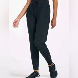 Nike Dri Fit Essentials Pant Warm Up Jogger Women's Small Bv3331-010 Black Soft